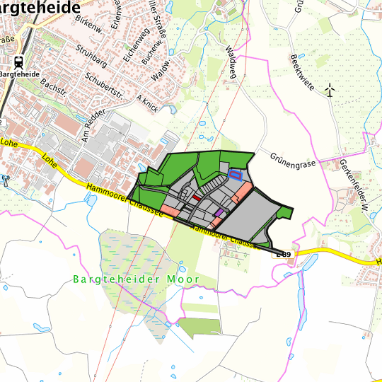 Detaildarstellung der gesuchten Gewerbefläche
