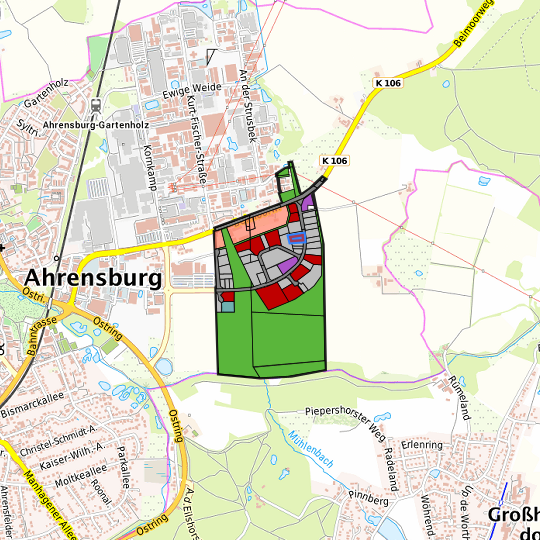 Detaildarstellung der gesuchten Gewerbefläche