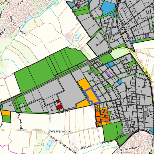 Detailed view of the requested site