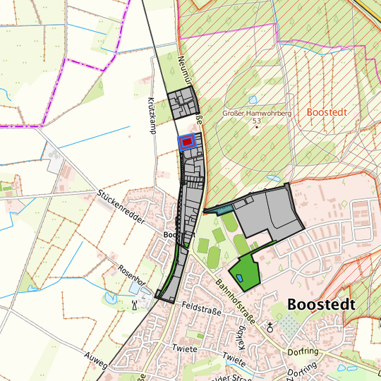 Detailed view of the requested site