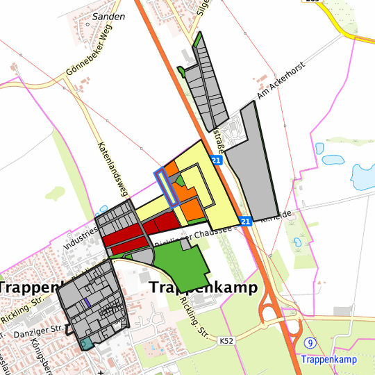 Detailed view of the requested site