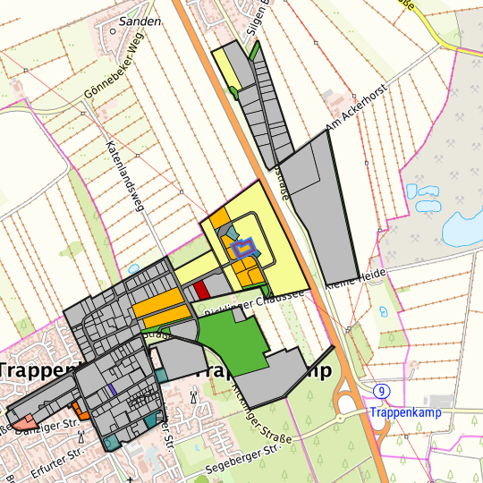 Detailed view of the requested site