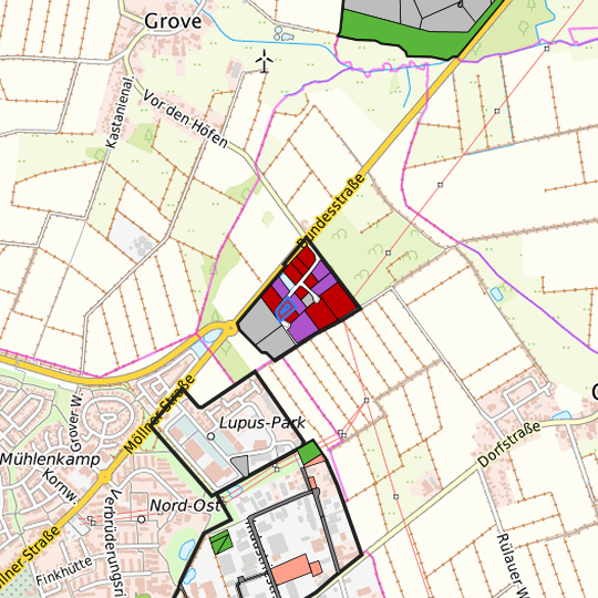 Detailed view of the requested site