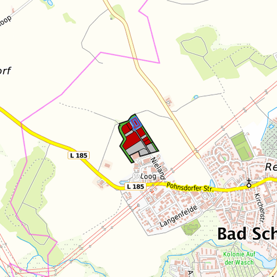 Detaildarstellung der gesuchten Gewerbefläche