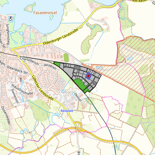 Detailed view of the requested site