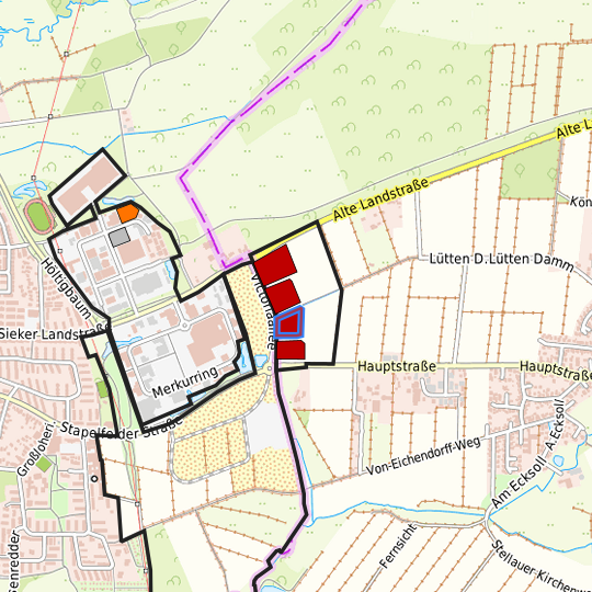 Detailed view of the requested site