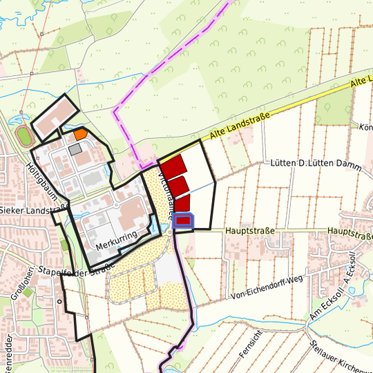 Detailed view of the requested site
