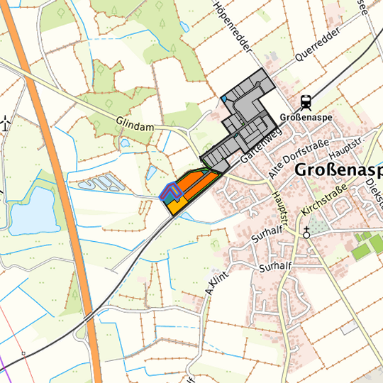 Detaildarstellung der gesuchten Gewerbefläche