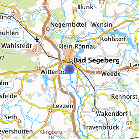 Location in the requested region 