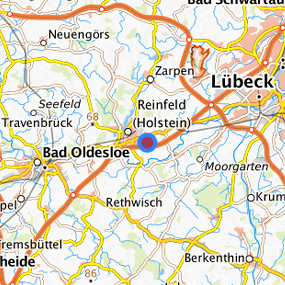 Location in the requested region 