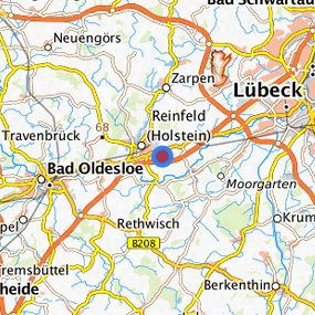 Location in the requested region 