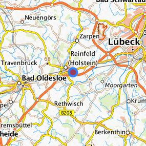 Location in the requested region 