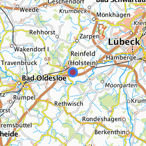 Location in the requested region 