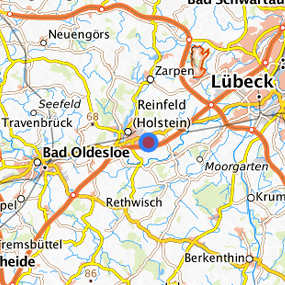 Location in the requested region 