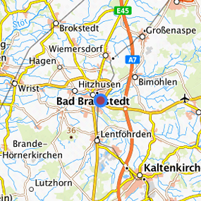 Location in the requested region 