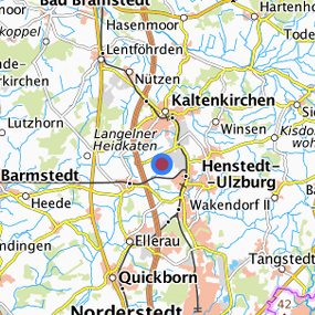 Lage in der gesuchten Region 