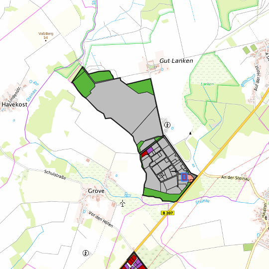 Detailed view of the requested site