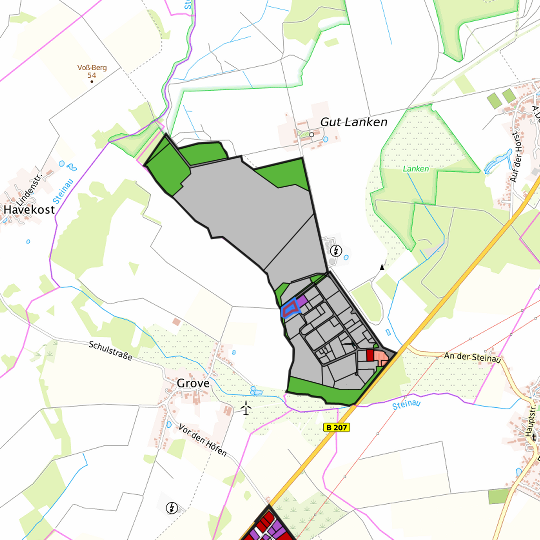 Detailed view of the requested site