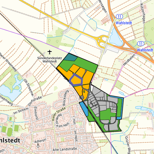 Detailed view of the requested site