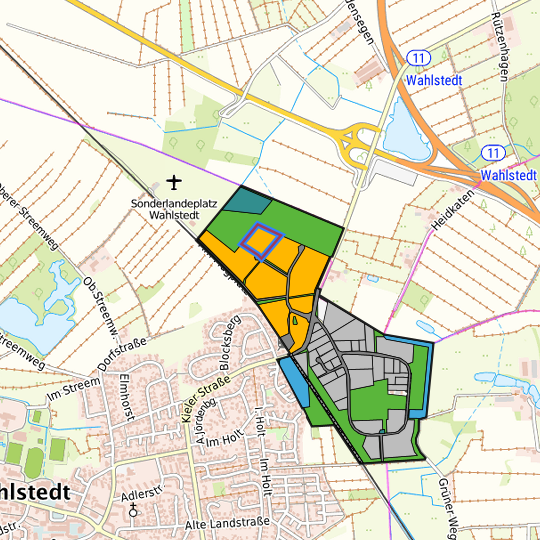 Detailed view of the requested site