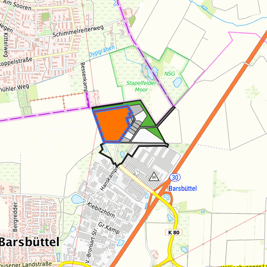 Detailed view of the requested site
