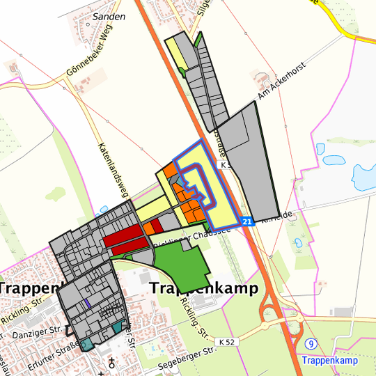 Detailed view of the requested site