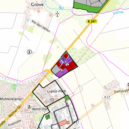 Detailed view of the requested site