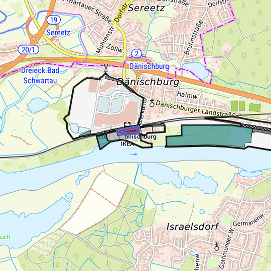 Detailed view of the requested site