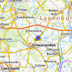Location in the requested region 