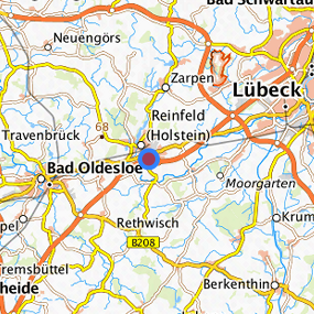 Location in the requested region 