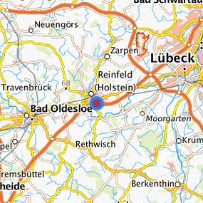 Location in the requested region 