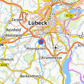 Lage in der gesuchten Region 