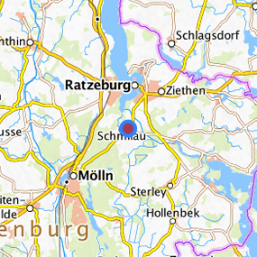 Location in the requested region 