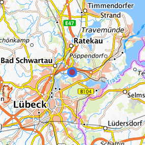 Location in the requested region 